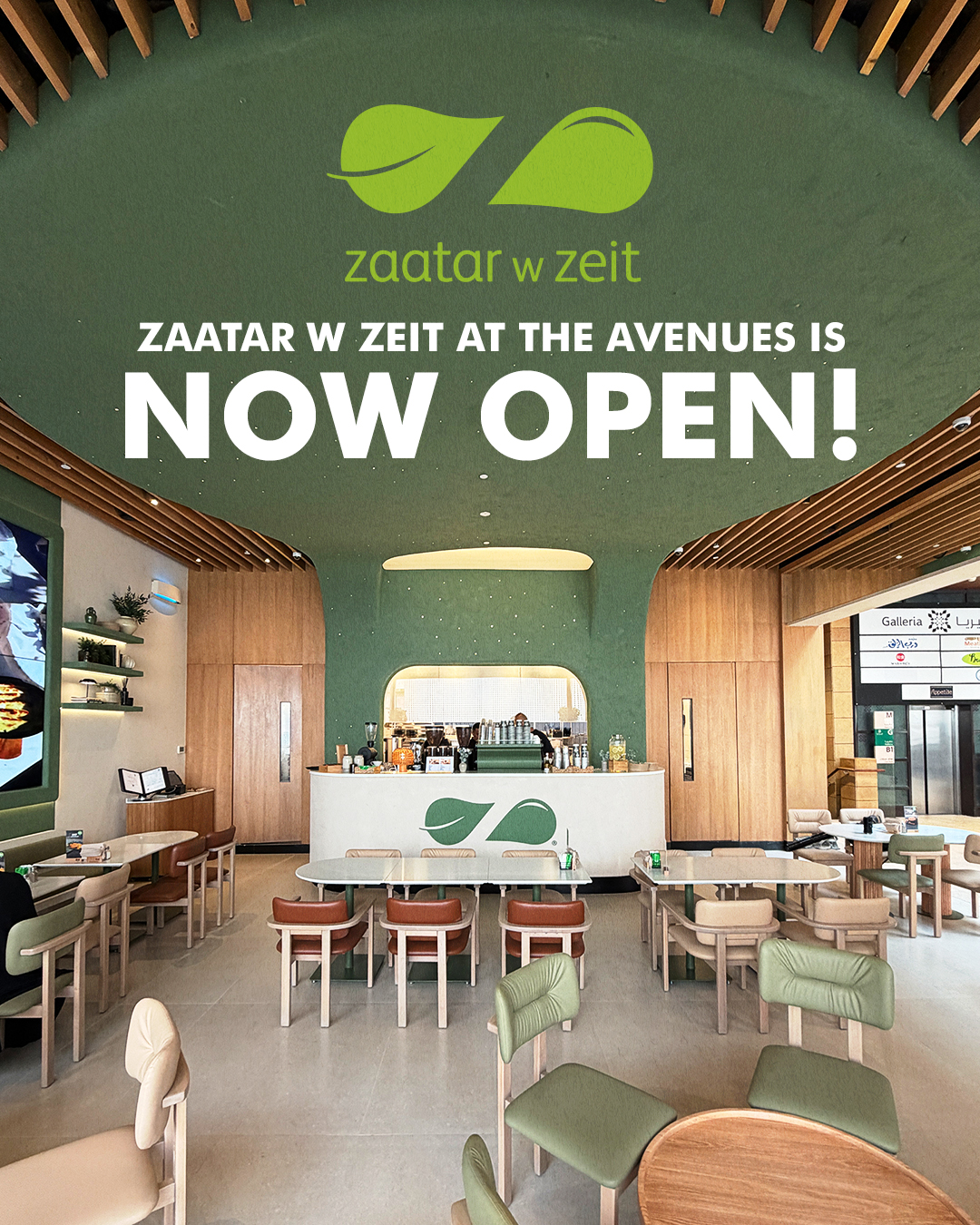 Zaatar W Zeit Is Now Open In Grand Avenue - Galleria
